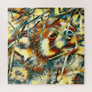 AnimalArt_RedPanda_003 Jigsaw Puzzle