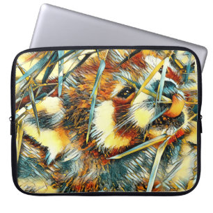 AnimalArt_RedPanda_003 Laptop Sleeve