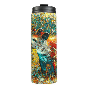 AnimalArt_Tapir_001 Thermal Tumbler