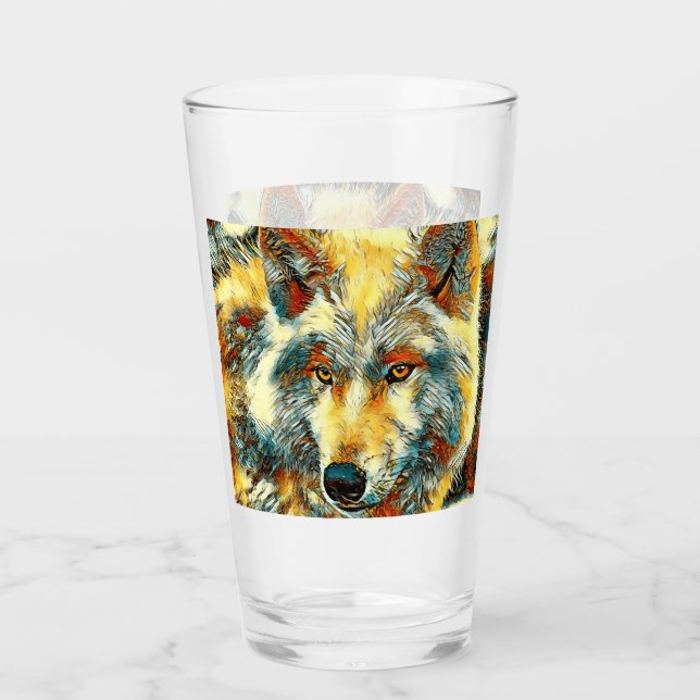 AnimalArt_Wolf_004 Glass (Front)