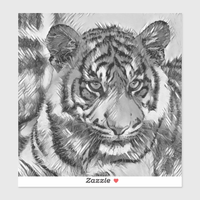 AnimalArtBW_Tiger_009 (Sheet)