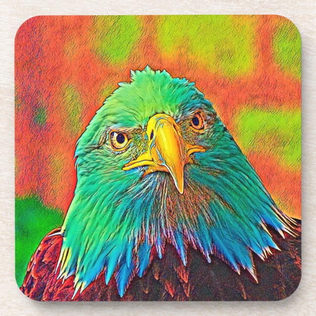 AnimalColor_Bird_005 Coaster (Front)