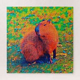AnimalColor_Capybara_008 Jigsaw Puzzle