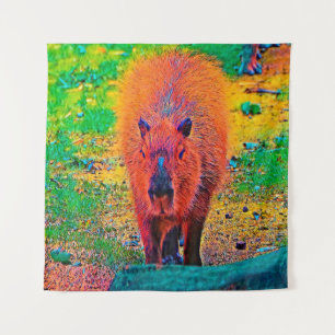 AnimalColor_Capybara_011 Tapestry