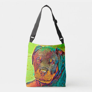 AnimalColor_Dog_003 Crossbody Bag