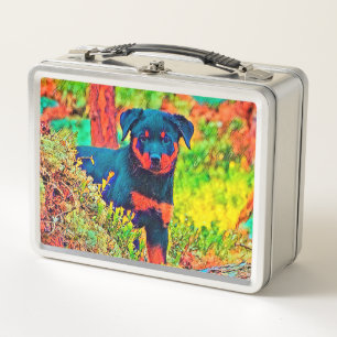 AnimalColor_Dog_031 Metal Lunch Box