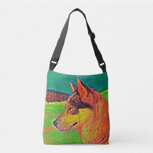 AnimalColor_Dog_039 Crossbody Bag