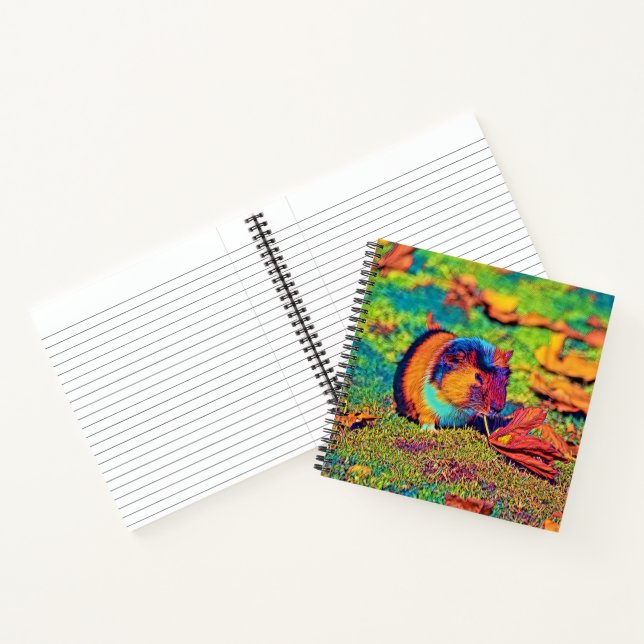 AnimalColor_Guineapig_001 Notebook (Inside)