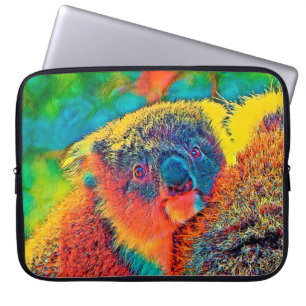 AnimalColor_Koala_001 Laptop Sleeve