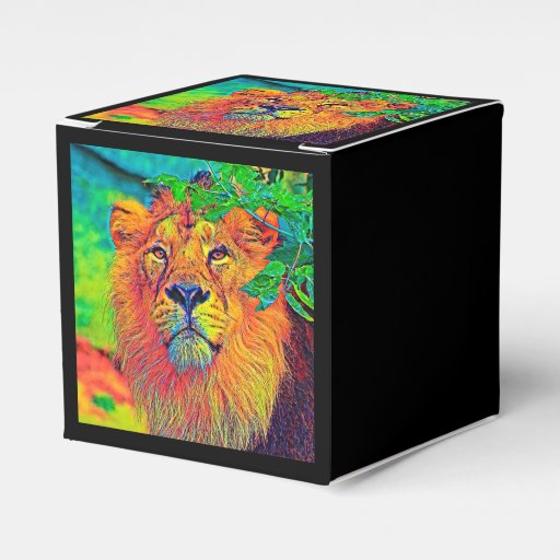 Image of AnimalColor_Lion_001_by_JAMColors Favour Box