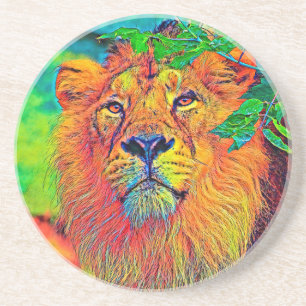 AnimalColor_Lion_001 Coaster