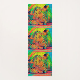 AnimalColor_Lion_002 Yoga Mat