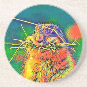 AnimalColor_Prairiedog_004 Coaster