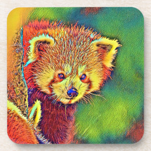 AnimalColor_RedPanda_016 Coaster