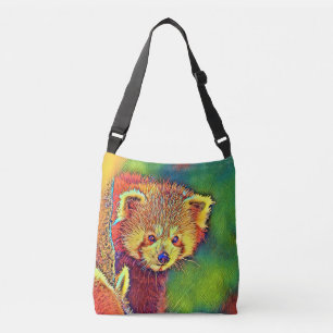 AnimalColor_RedPanda_016 Crossbody Bag