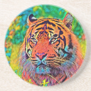AnimalColor_Tiger_003 Coaster