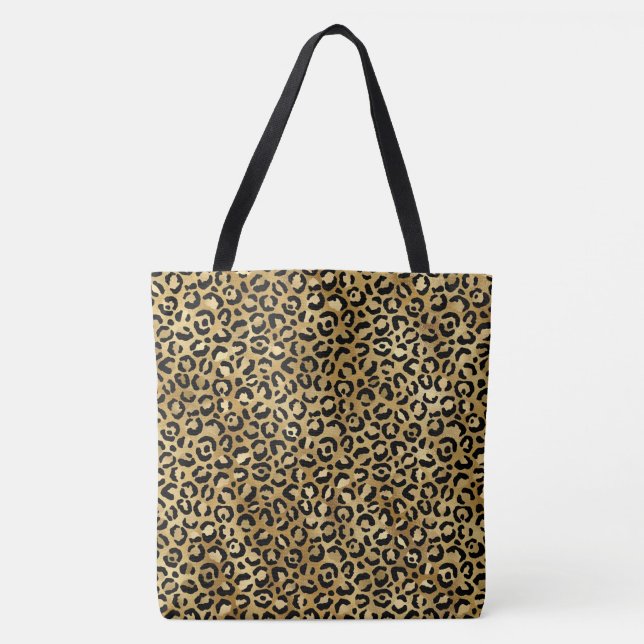 Animalier gold tote bag (Front)