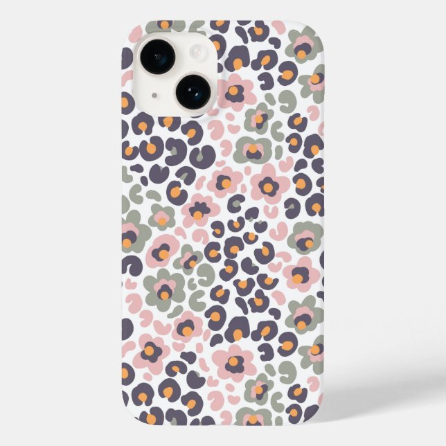 Animalier with Flowers Case-Mate iPhone Case (Back)