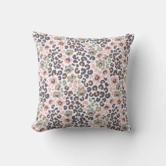 Animalier with Flowers Cushion