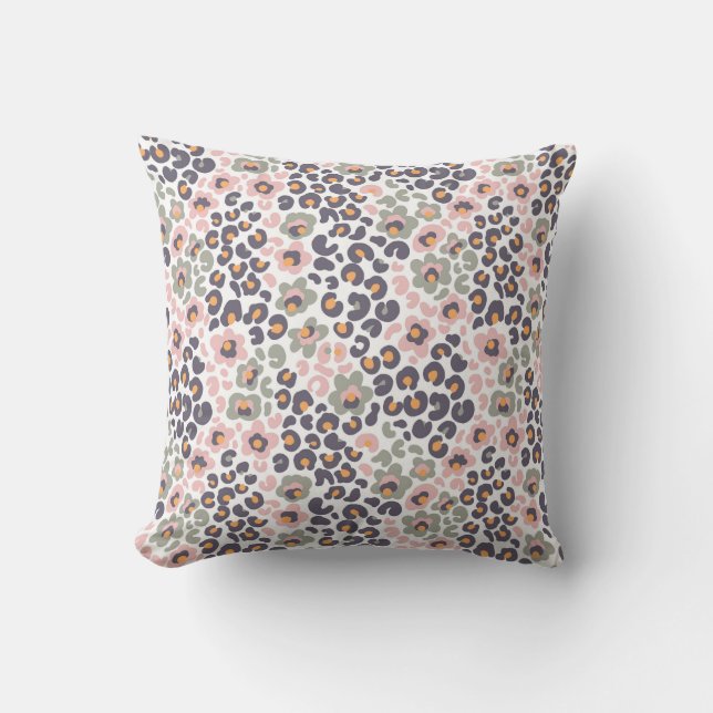 Animalier with Flowers Cushion (Front)