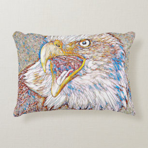 AnimalMix_Bird_043 Decorative Cushion