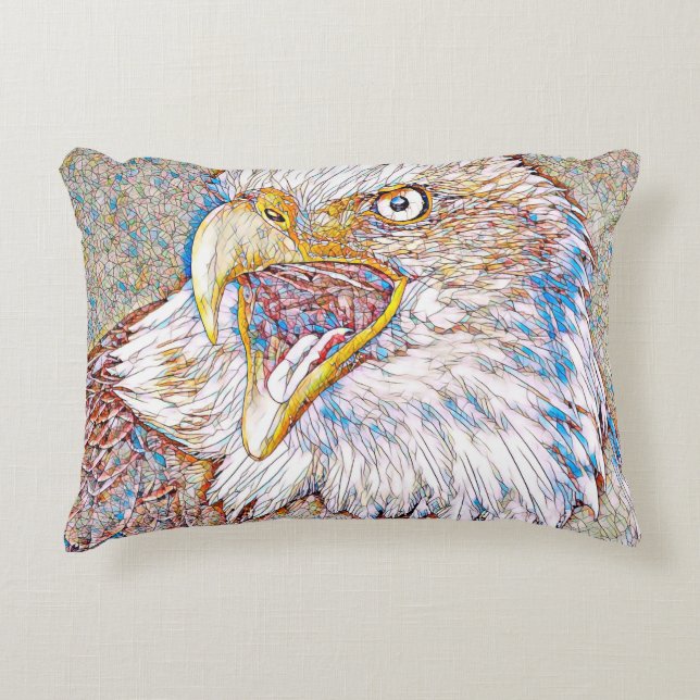 AnimalMix_Bird_043 Decorative Cushion (Front)