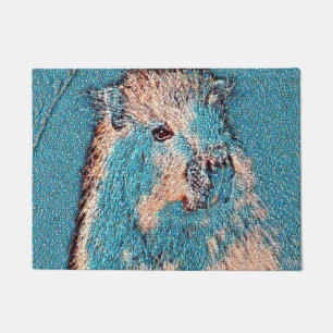 AnimalMix_Capybara_001 Doormat