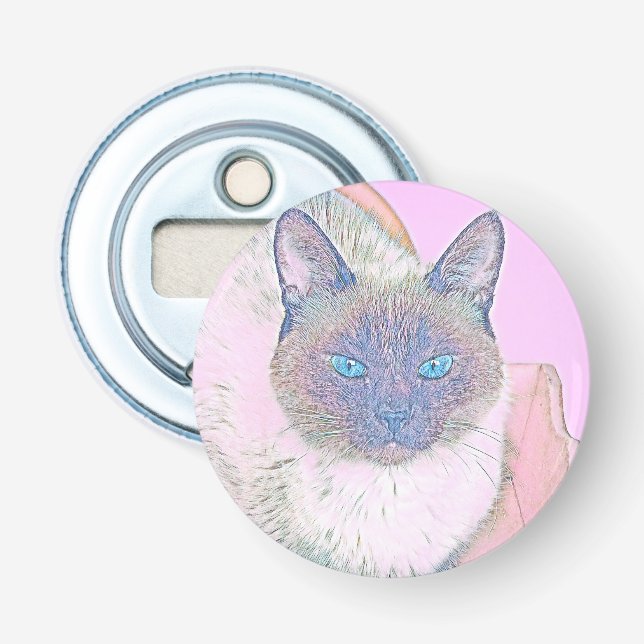 AnimalMix_Cat_017 Bottle Opener (Front)