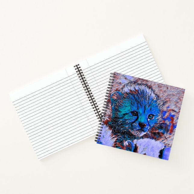 AnimalMix_Cheetah_012 Notebook (Inside)