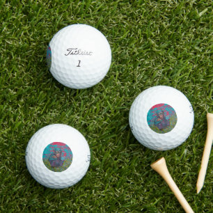AnimalMix_Chimpanzee_015 Golf Balls