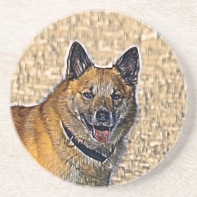 AnimalMix_Dog_004 Coaster (Front)