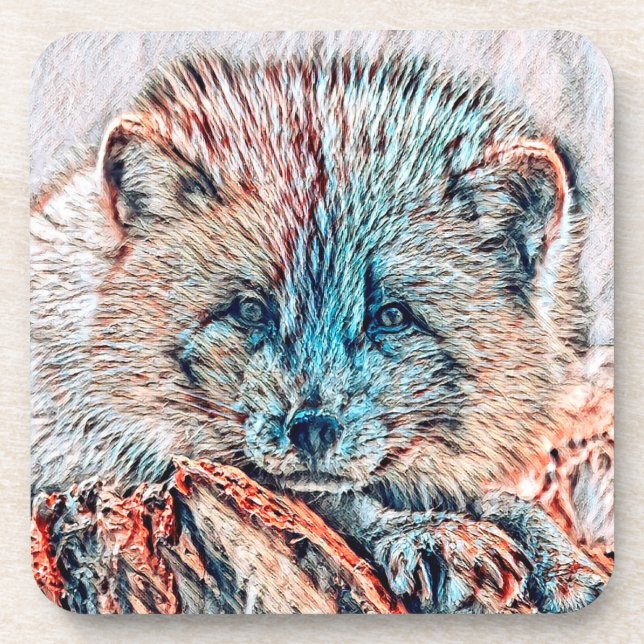 AnimalMix_Fox_009 Coaster (Front)