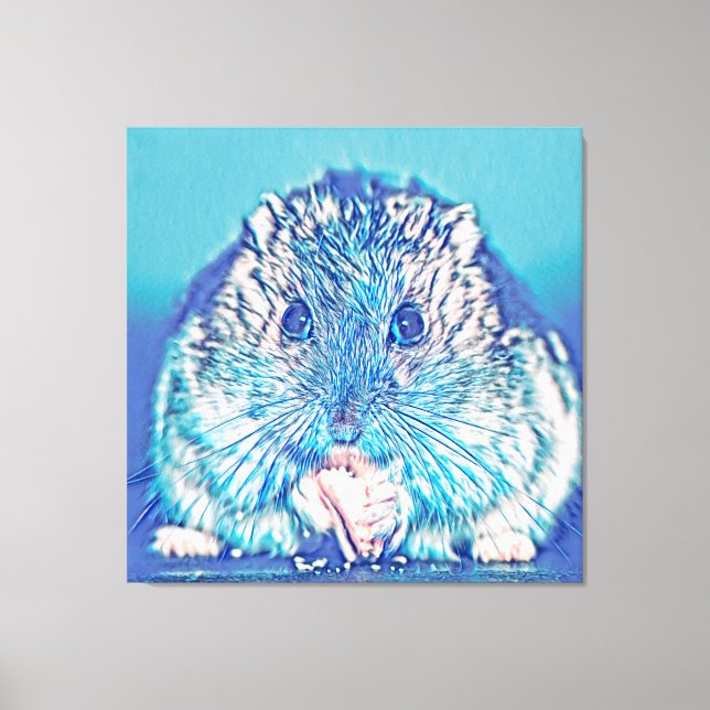 AnimalMix_Hamster_003 Canvas Print (Front)