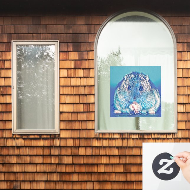 AnimalMix_Hamster_003 Window Cling (Home Window)