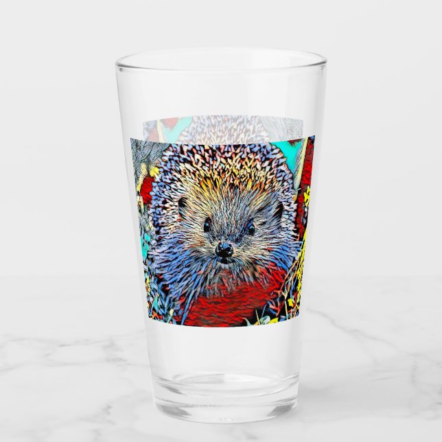 AnimalMix_Hedgehog_002 Glass (Front)