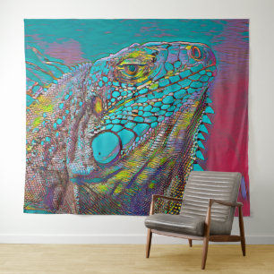 AnimalMix_Iguana_011 Tapestry