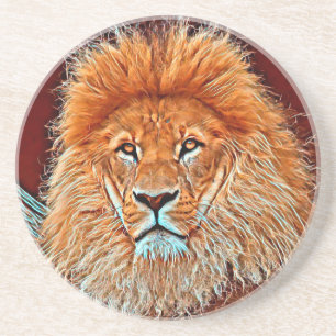 AnimalMix_Lion_009 Coaster