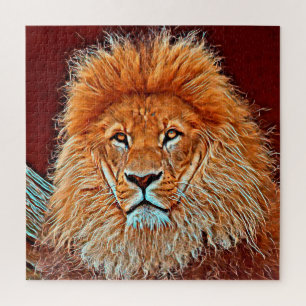 AnimalMix_Lion_009 Jigsaw Puzzle