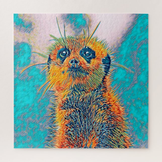 AnimalMix_Meerkat_005 Jigsaw Puzzle (Vertical)