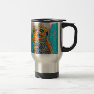 AnimalMix_Meerkat_005 Travel Mug