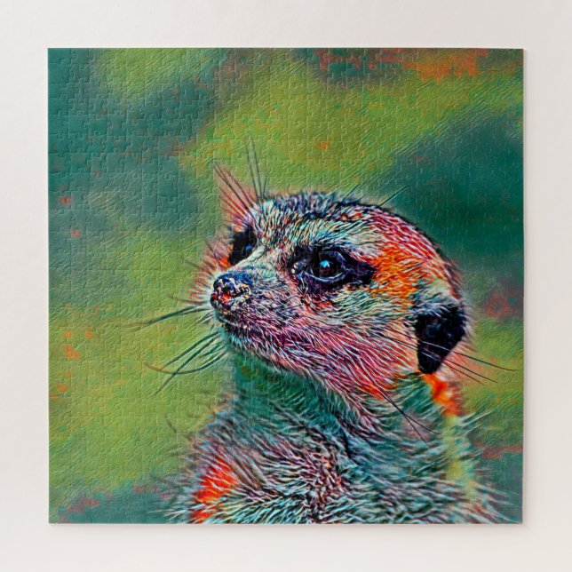 AnimalMix_Meerkat_009 Jigsaw Puzzle (Vertical)