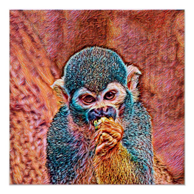 AnimalMix_Monkey_001_by_JAMColors Poster (Front)