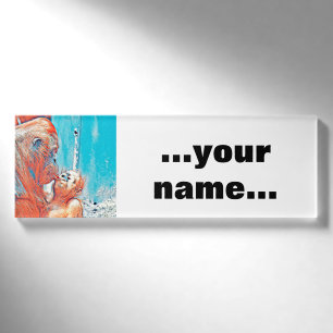 AnimalMix_OrangUtan_010 Name Tag