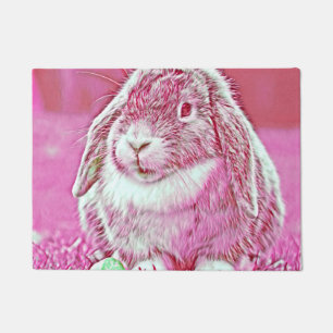 AnimalMix_Rabbit_002 Doormat