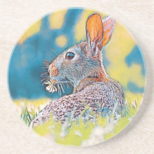 AnimalMix_Rabbit_028 Coaster