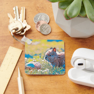 AnimalMix_Rabbit_037 Key Ring