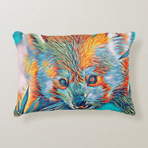 AnimalMix_RedPanda_001 Decorative Cushion