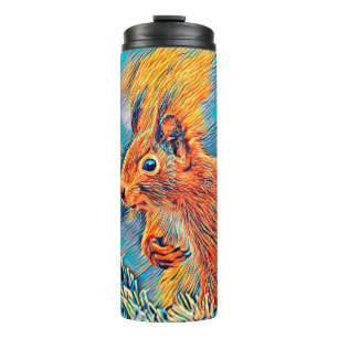 AnimalMix_Squirrel_001_by_JAMColors Thermal Tumbler