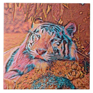 AnimalMix_Tiger_019_by_JAMColors Tile