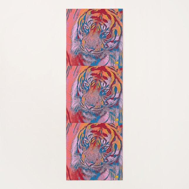 AnimalMix_Tiger_053 Yoga Mat (Back)